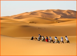 private tour from Marrakech in Morocco to desert in Merzouga