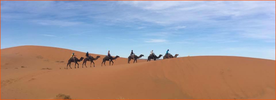 private tour from Fes to Merzouga desert and Marrakech,guided camel ride in Morocco