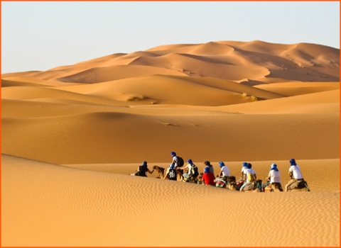 private tour from Marrakech in Morocco to desert in Merzouga